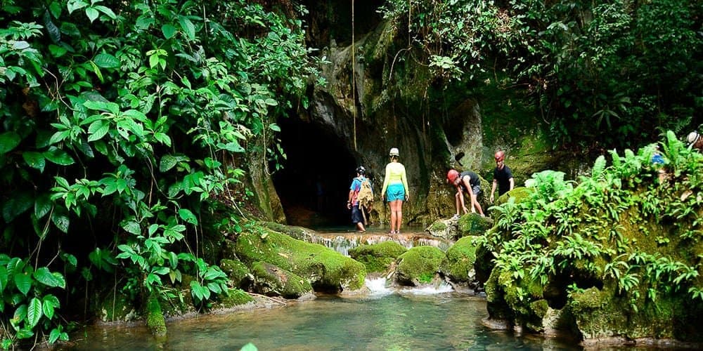 Actun Tunichil Muknal cave experience on Actun Tunichil Muknal (ATM Cave) from Placencia