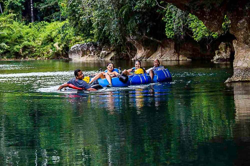 Cave Tubing and Zipline from Caye Caulker