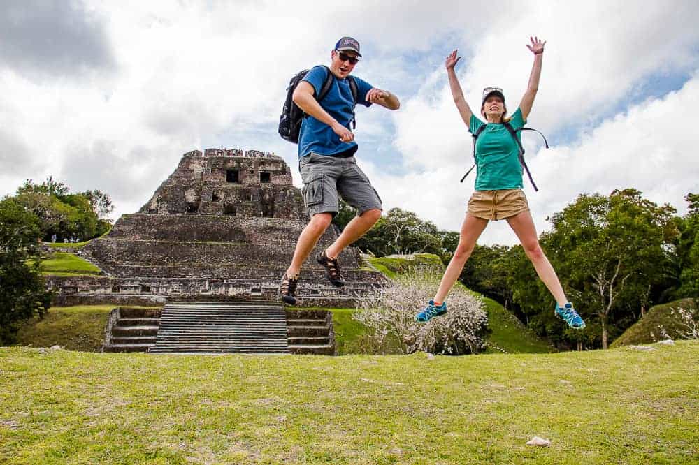 Xunantunich Mayan Ruins from Caye Caulker
